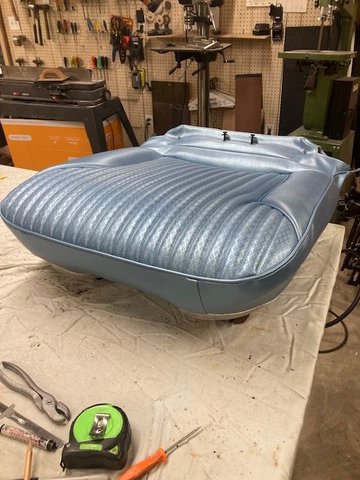 One seat bottom...