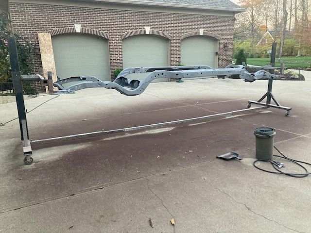 Sand blasting.  Ugh.