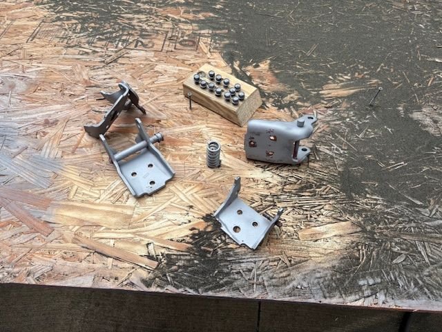 Took about 3 minutes of blast to have them all looking good.  Then 15 minutes of cleanup!