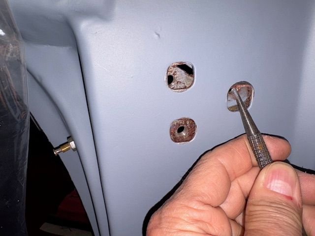 If possible, I would like to avoid hitting this nut plate with my Location Holes.  