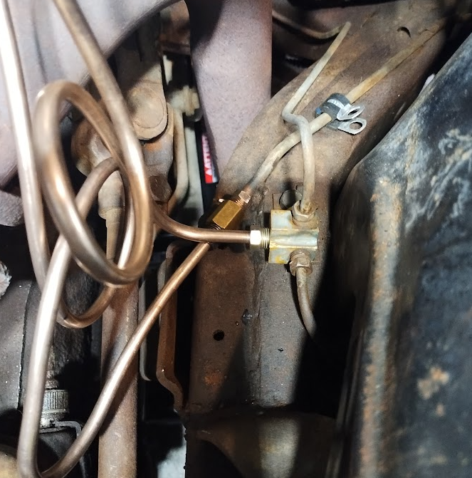 Clamp to be attached.