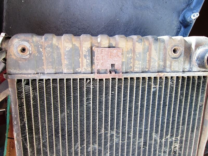 Does anybody know a source for original radiator codes