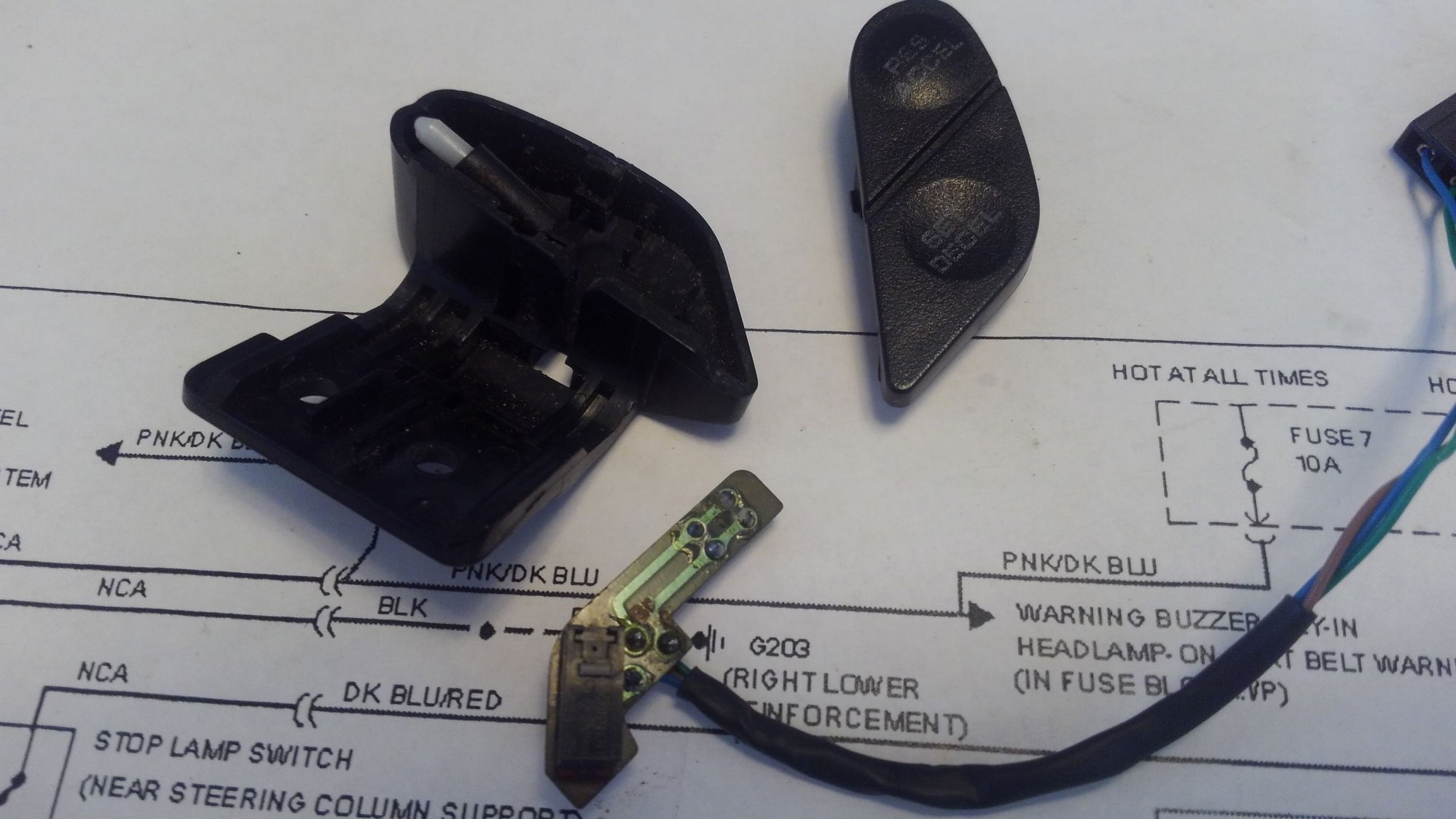 1992 dakota cruise control