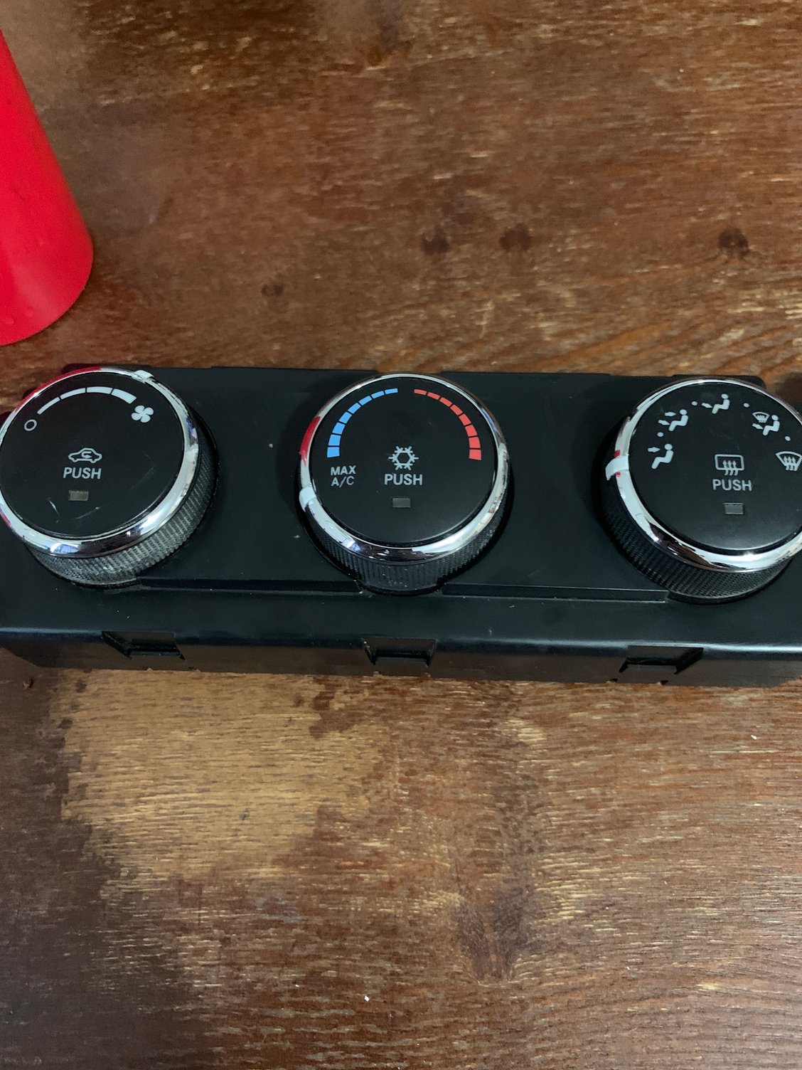 AC control head calibration.