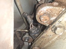 There it is...wiring insulation gone!