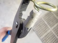 Hose clamp pliers help to retain your sanity (if you have any left)