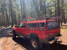 My work/personal truck with Thuren leveling springs and shocks. 16” ultras with 315/75/16r BFGs