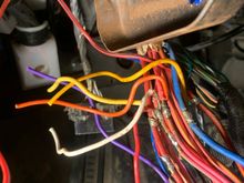 This is the mess of soldered wires?