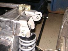 The other shock mount. Obviously it would replace the existing one, but it would move the hole outboard by almost 1/4"