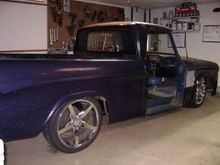 Thats about where she will sit. Ill add the spacers in the front. Thats exactly where I like it, with the wheel well line running through the tire. It might have to go up though. 