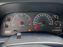 Started up my truck to let it warm up before i headed into town and these are the only 2 lights showing up, Also reads my tank is empty but i know i have half a tank