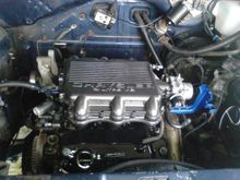 Refinished engine, upgraded with 52mm tb, ported plenum, mildly ported heads.