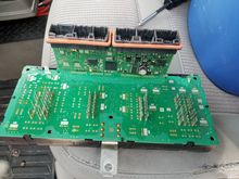 Fuse box main board bottom view
