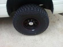 33x12.50 hankook dynapro MT'S