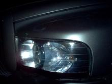 left front mounted