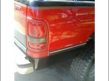 repainted taillights