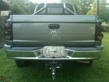Night shaded tail lights