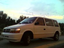 Garage - White van