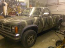 right after paint, with stock tires