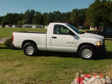 Nice side shot of tires