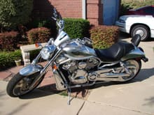 2003 Harley Davidson 100th Anniversary Edition V-ROD - havent riden it since I picked up the Heritage. I actually got an undeserved ticket on it for speeding on the way to sign the paperwork for the new Harley, by a freakin Grand Prairie motorcycle cop on another Harley!