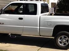 Before and Mods. Love this truck with no mods so im sure anything I do to it Ill be happy.