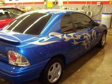 Rear pass side