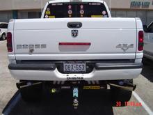 UPGRADED GEN 3 CHROME EMBLEMS, DUALLY TAILGATE LAMP, LED LIGHT BAR