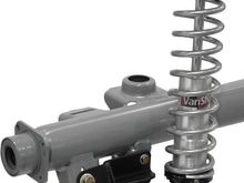 The adapter. But it would be opposite, so the shock bottom would swing outboard. Not this one, but one like it. 