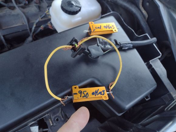 1K Resistor Connected