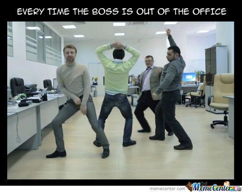 When the Boss is AWAY