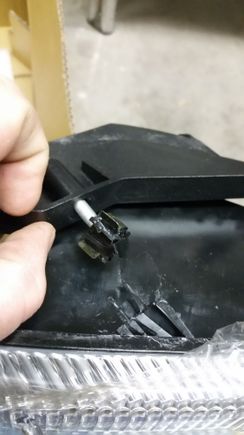 Broken at the adjuster.