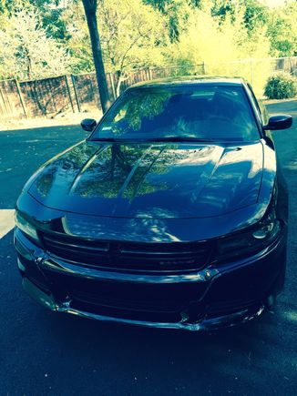 Love this front fascia - too bad I had to have a front license plate and bracket added.