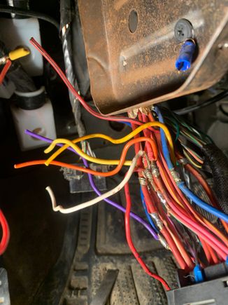 This is the mess of soldered wires?