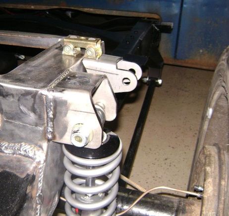 The other shock mount. Obviously it would replace the existing one, but it would move the hole outboard by almost 1/4"