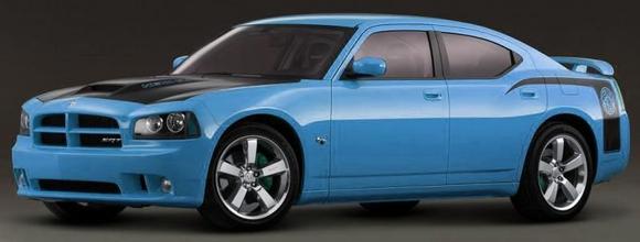 dodge charger srt8 2008 blue edition