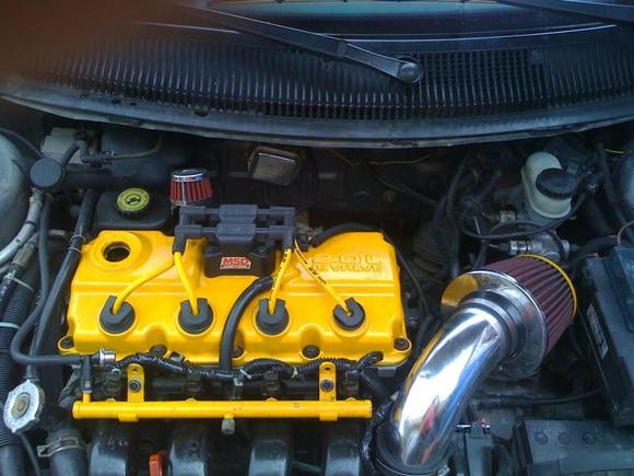 Last Picture of the OLD SOHC, Before Blown the engine