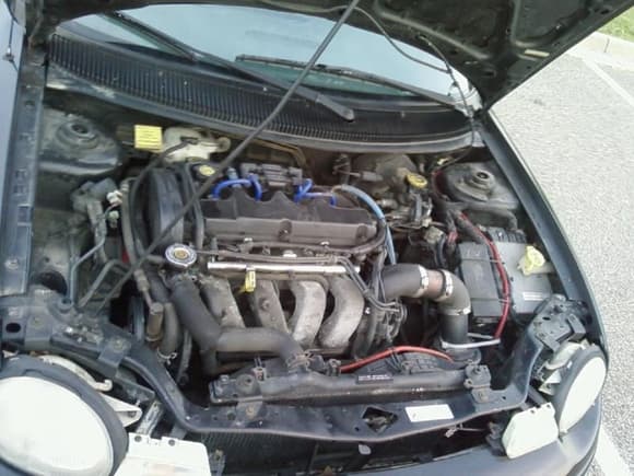 2.0 DOHC automatic throttle body and homeade CAI