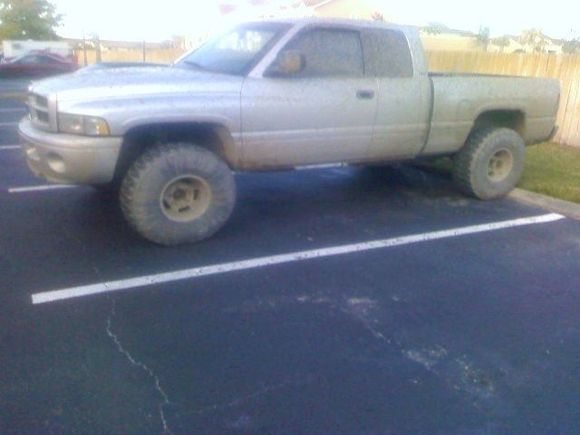 a lil muddy