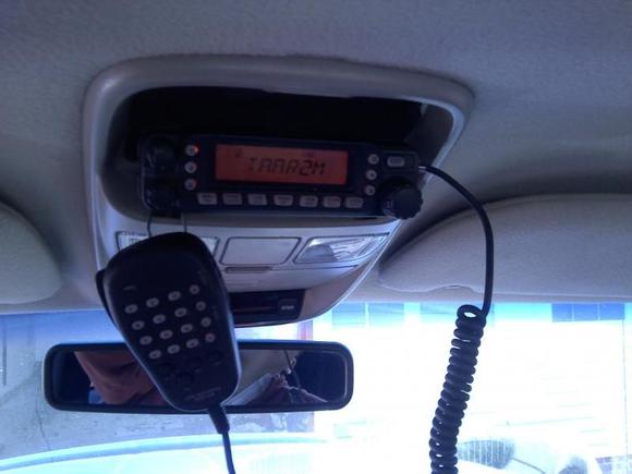 Ham radio install