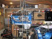 Yes I know the garage needs cleaned and yes those are Nitro cars on the shelf.  Yes that is how it was pulled and rebuilt..