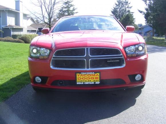 Love the new front end of the car!