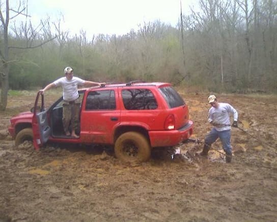 stuck behind a buddy's house