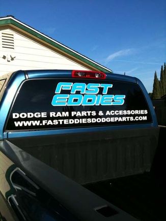 My new Window Decal