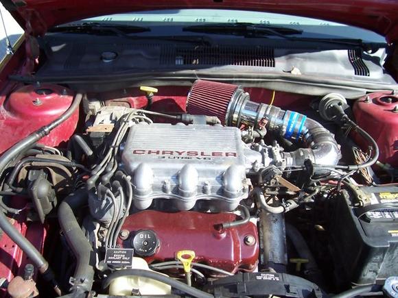 3.0 V6, Ported/Polished manifold, 52mm TB, Intake, Painted Valve Covers.