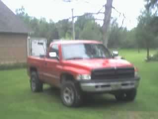 just sitting in a yard.