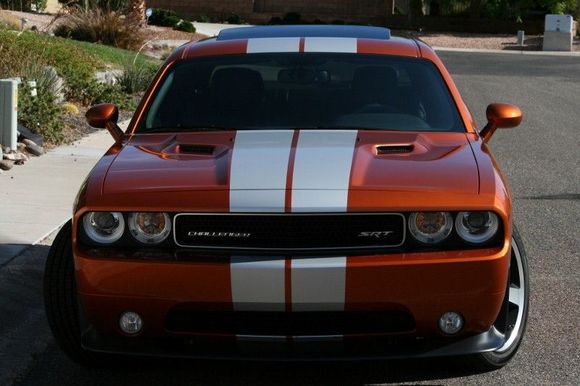 2011 SRT 8 Toxic Orange
