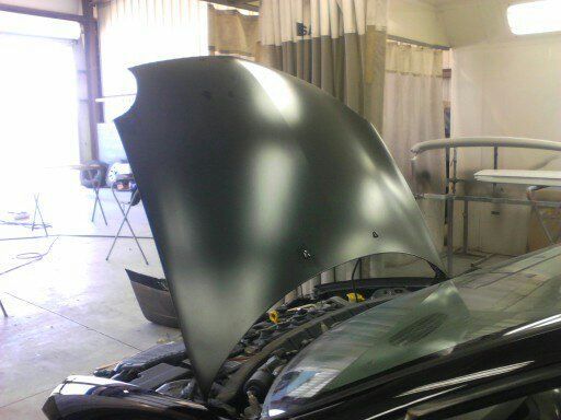 PX8 base coat with eggshell matte clear