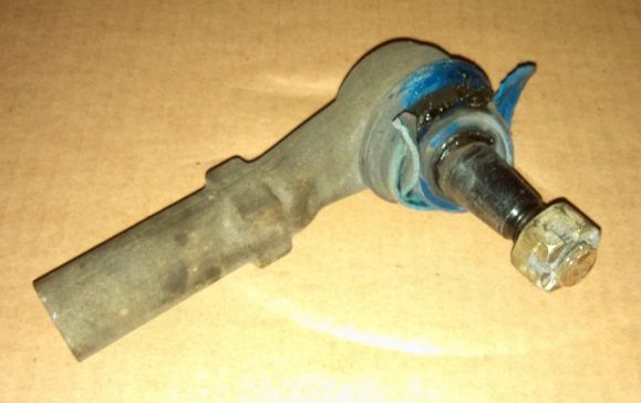 rockauto tie rod end blue boot failure