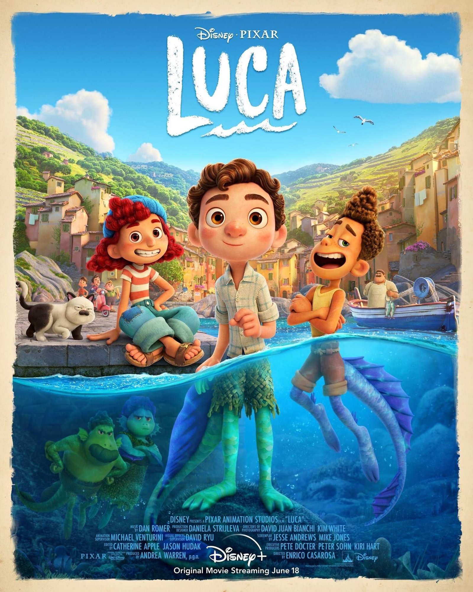 Disney/Pixar's Luca (2021, D: Casarosa) - DVD Talk Forum